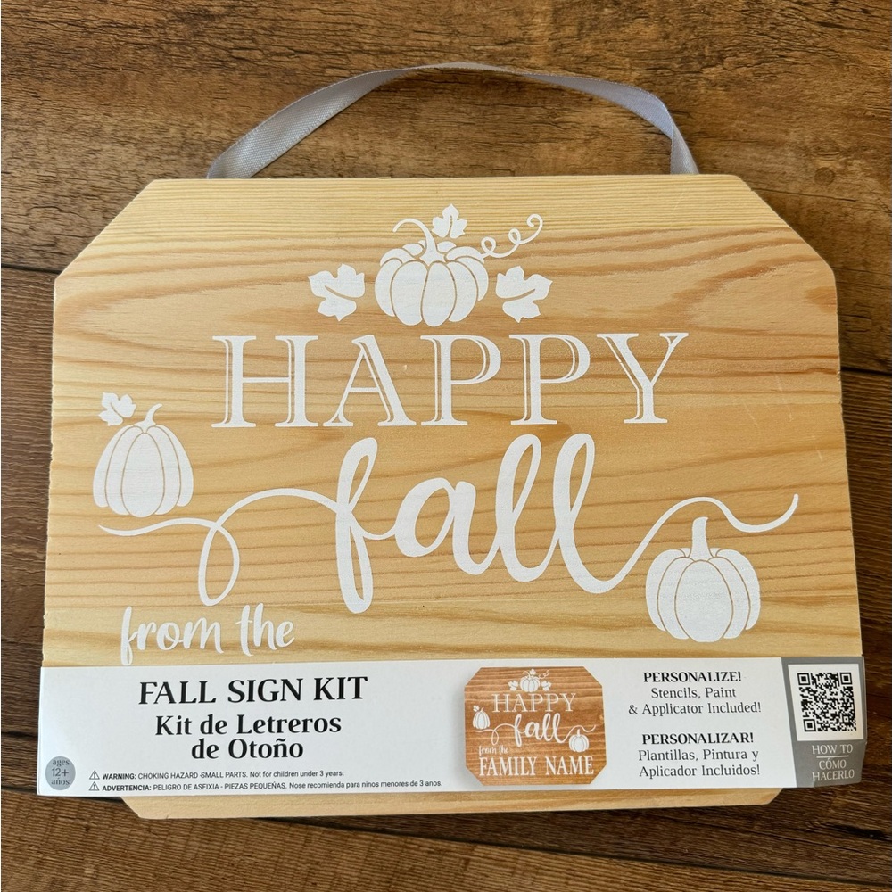Brand new Fall Wooden sign
